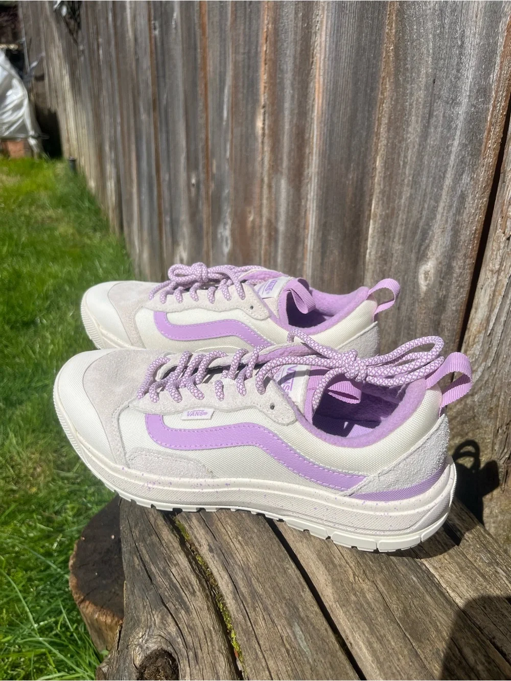 Vans Off The Wall ultra range made for the elements cold weather lavender sneake